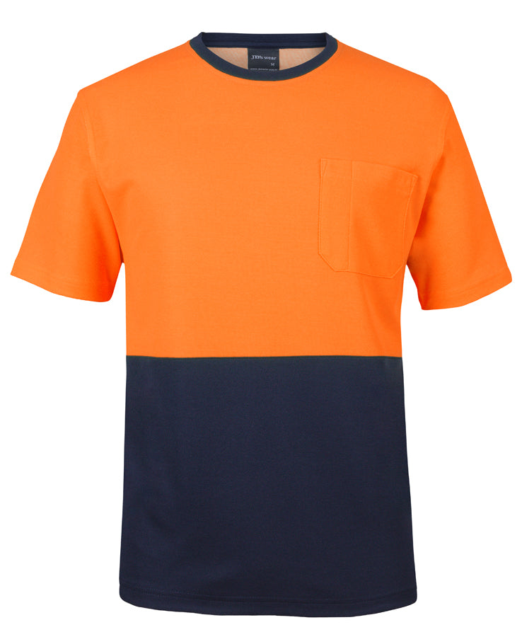JB's 6HCBT Hi Vis Cotton Back Tee