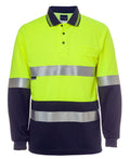 JB's 6HMCB Hi Vis L/S (D+N) Cotton Back Polo