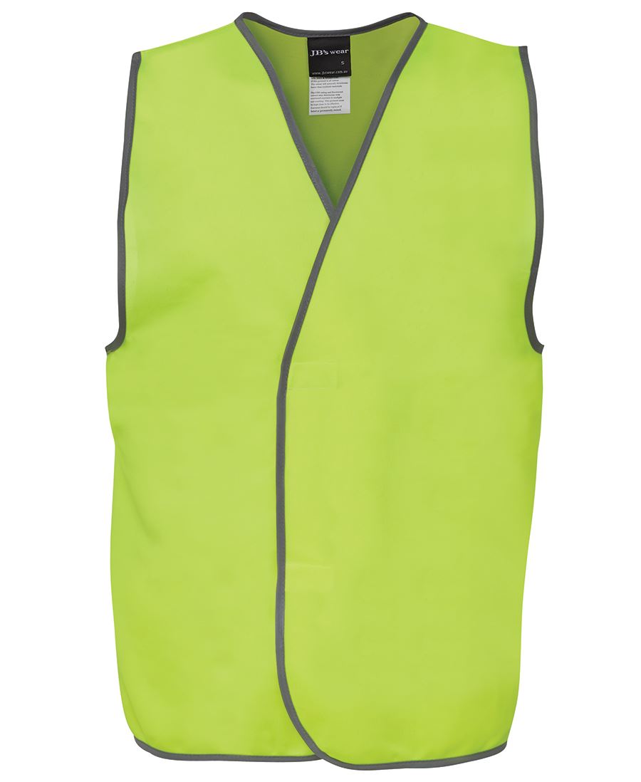 JB's 6HVSV Hi Vis Safety Vest