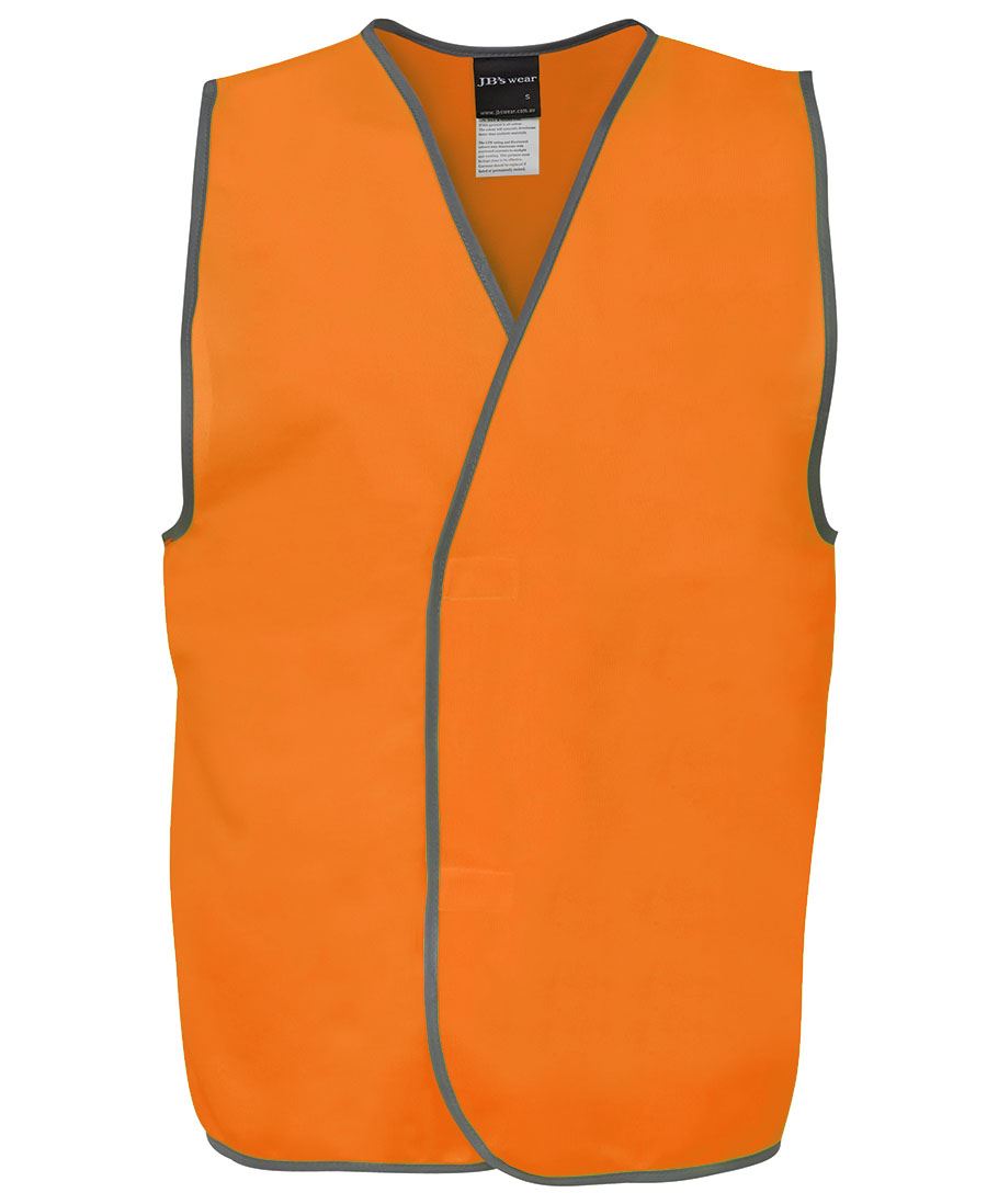 JB's 6HVSV Hi Vis Safety Vest