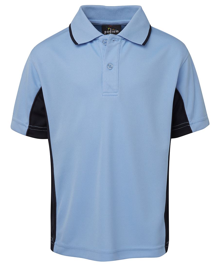 Podium 7PP3 Kids Contrast Polo